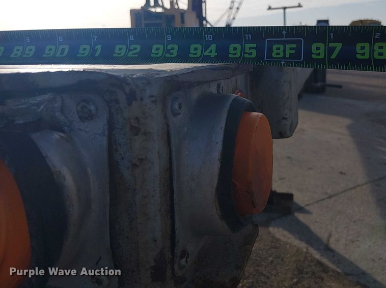 image for item EE1451 1980 Transcraft TL-13 flatbed trailer