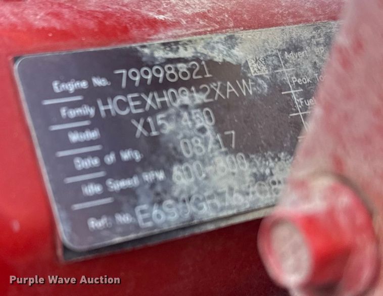 image for item EG2046 2018 Peterbilt 567 semi truck