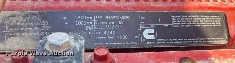 image for item EG2046 2018 Peterbilt 567 semi truck