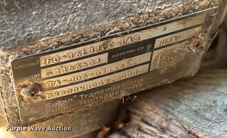 image for item EN5965 Paccar PX-13 engine and transmission