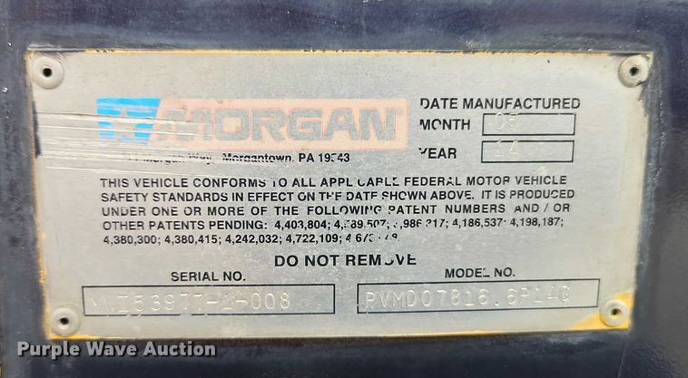 image for item EO7007 2014 GMC Savana 3500 box truck