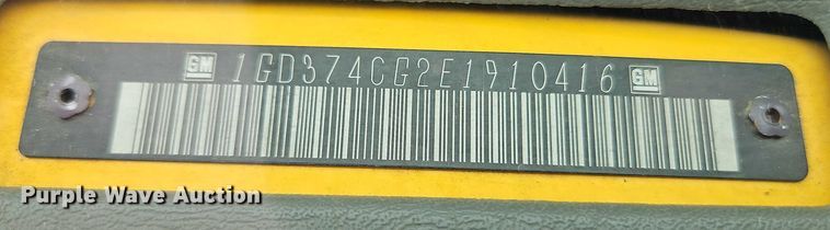 image for item EO7007 2014 GMC Savana 3500 box truck