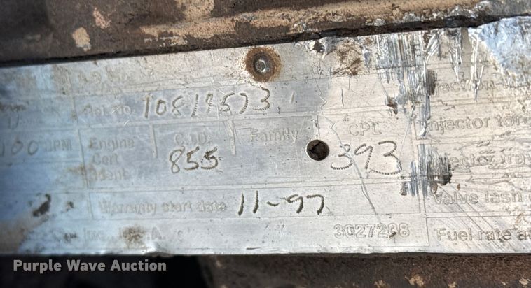 image for item EP2710 1986 Peterbilt 359 semi truck