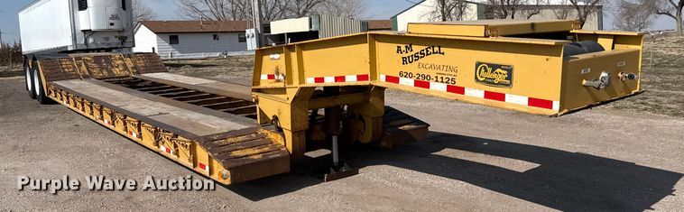 image for item EP2994 2013 Witzco RG-35 lowboy equipment trailer