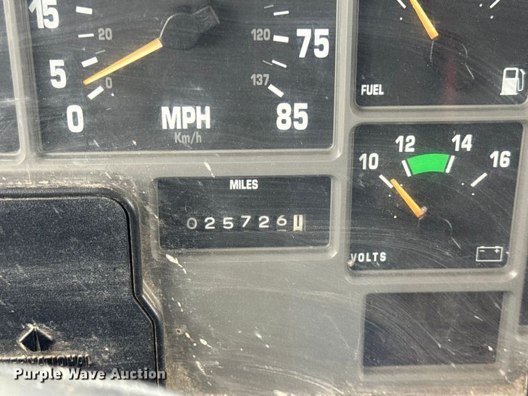 image for item ER0407 1999 International 4900 sewer jetter truck