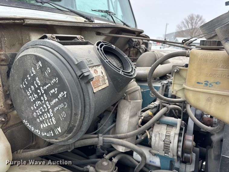 image for item ER0407 1999 International 4900 sewer jetter truck