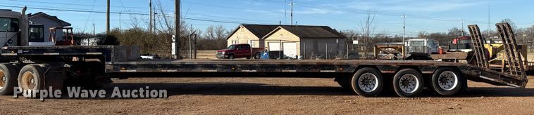 image for item ES5824 2000 Nuttall 350SD drop deck equipment trailer