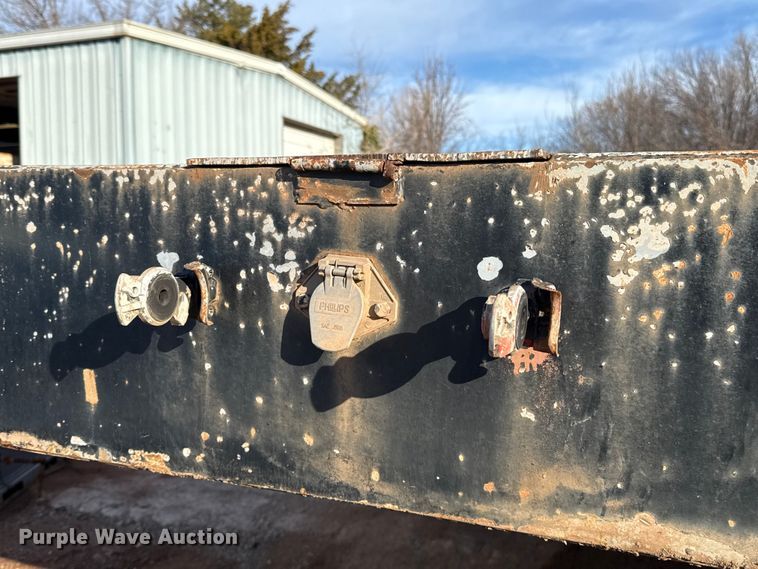 image for item ES5824 2000 Nuttall 350SD drop deck equipment trailer