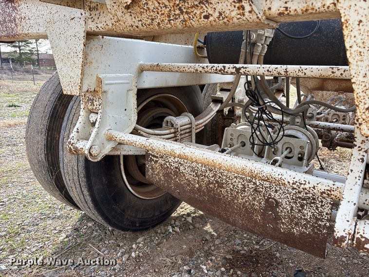 image for item ES8585 2015 Construction Trailer Specialists  BDT-40 Belly dump trailer