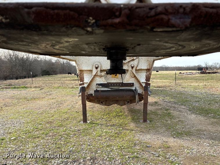 image for item ES8585 2015 Construction Trailer Specialists  BDT-40 Belly dump trailer