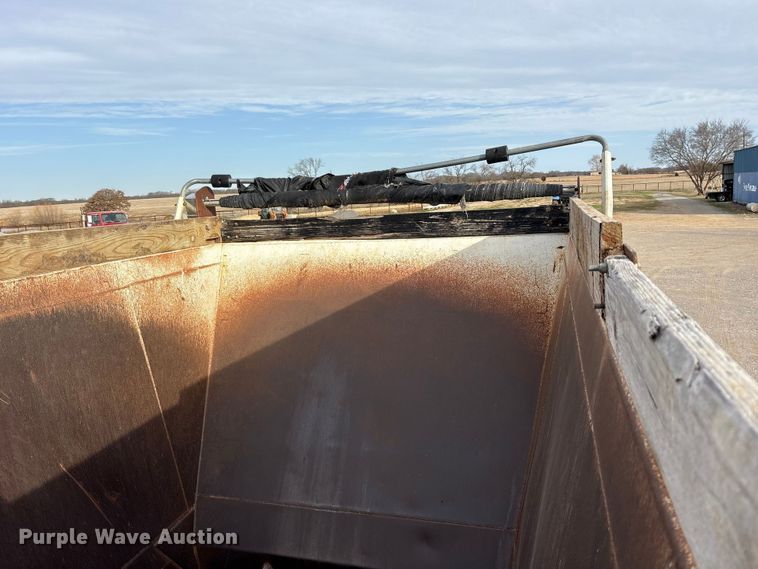 image for item ES8585 2015 Construction Trailer Specialists  BDT-40 Belly dump trailer