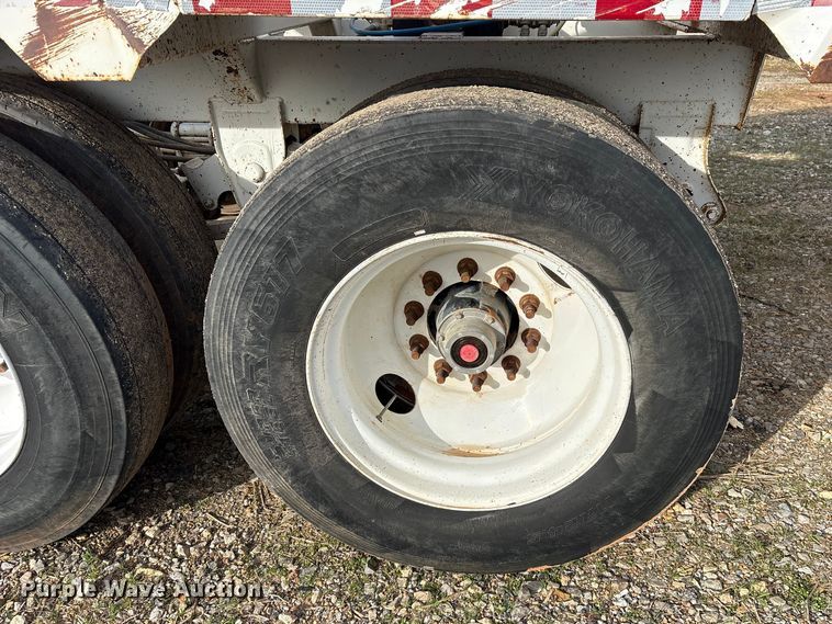 image for item ES8585 2015 Construction Trailer Specialists  BDT-40 Belly dump trailer