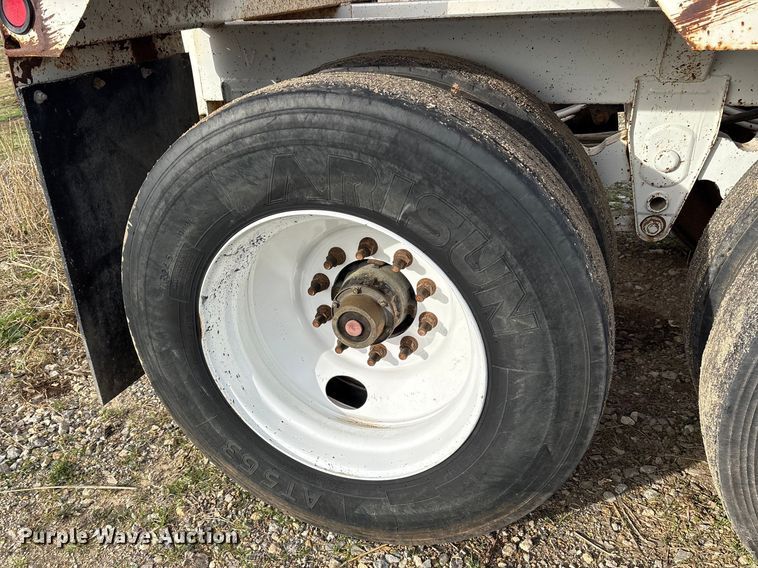 image for item ES8585 2015 Construction Trailer Specialists  BDT-40 Belly dump trailer