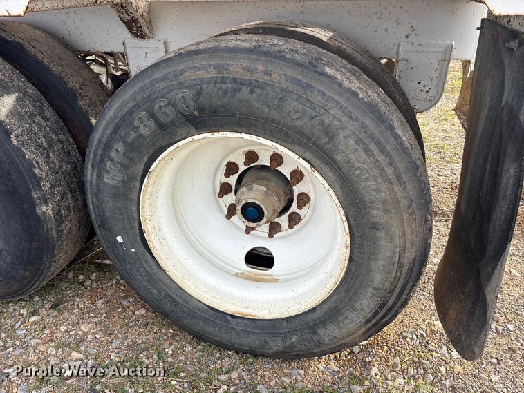 image for item ES8585 2015 Construction Trailer Specialists  BDT-40 Belly dump trailer