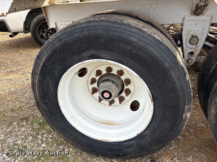 image for item ES8585 2015 Construction Trailer Specialists  BDT-40 Belly dump trailer