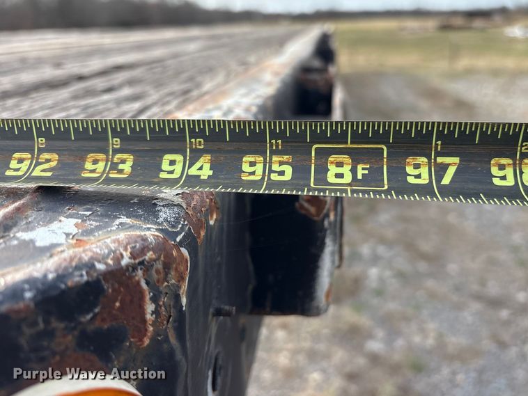 image for item ES8586 1991 Frauhauf flatbed trailer