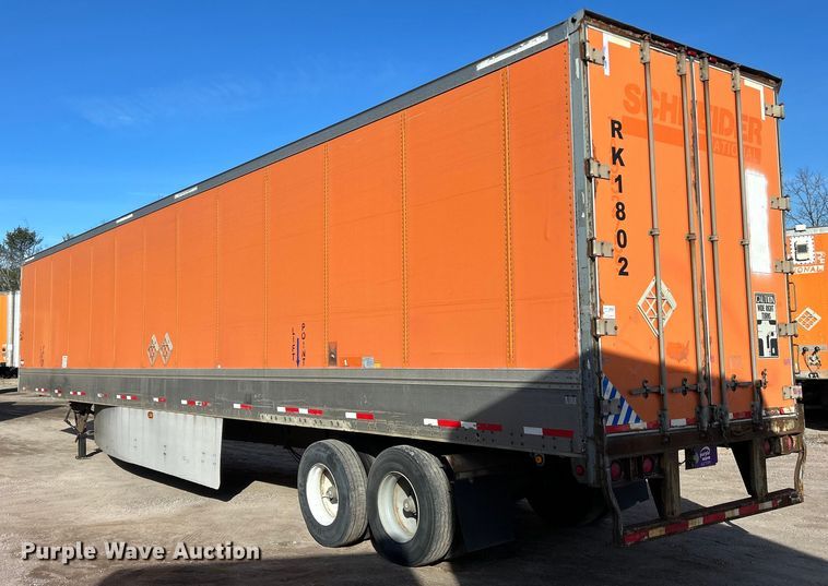 image for item ET6968 2005 Wabash dry van trailer