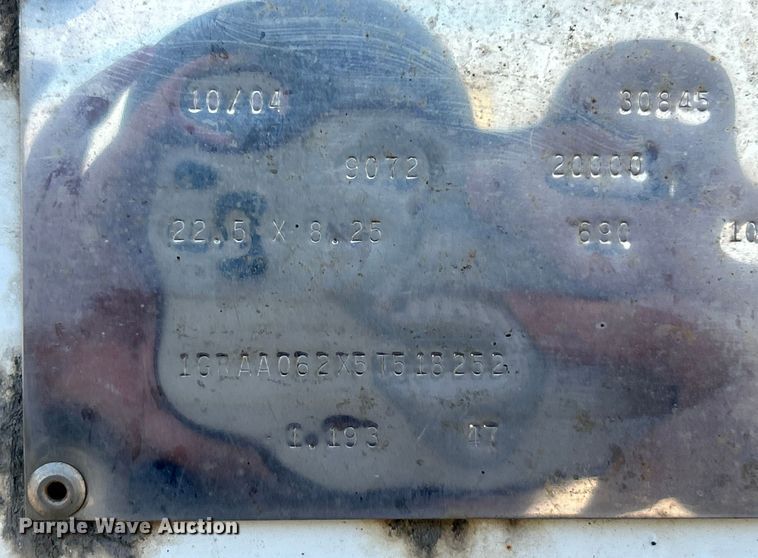 image for item ET6969 2005 Great Dane Great Dane Trailers dry van trailer