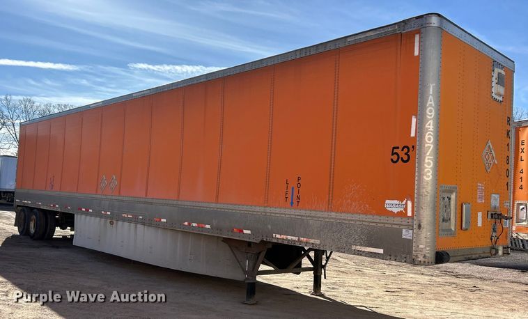 image for item ET6970 2004 Wabash dry van trailer