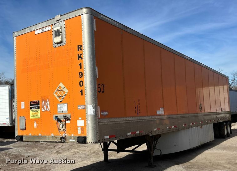 image for item ET6971 2006 Wabash Wabash National Corporation dry van trailer
