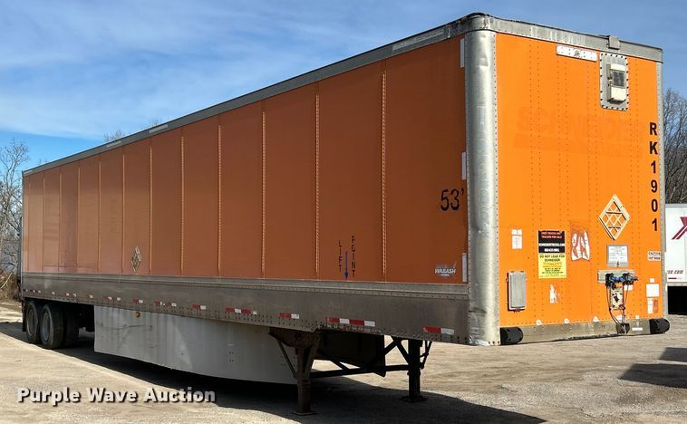 image for item ET6971 2006 Wabash Wabash National Corporation dry van trailer