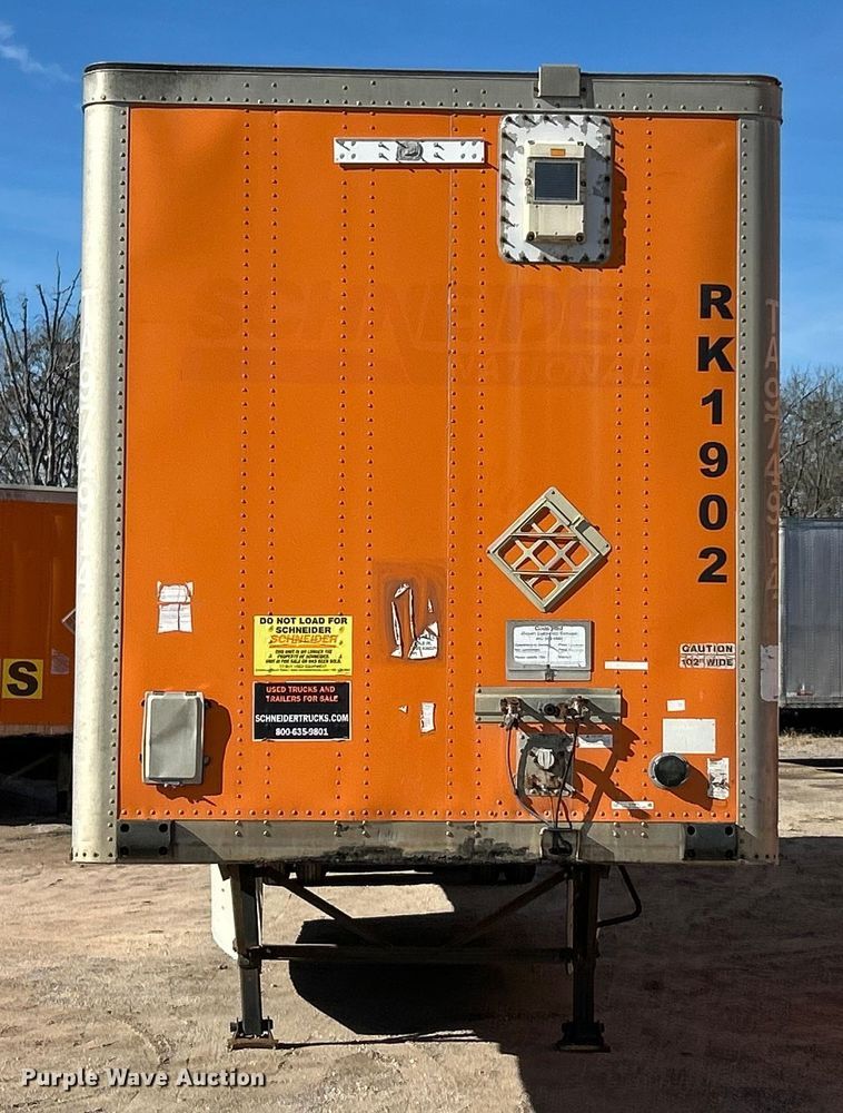 image for item ET6973 2006 Wabash dry van trailer