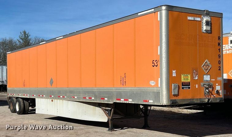 image for item ET6973 2006 Wabash dry van trailer