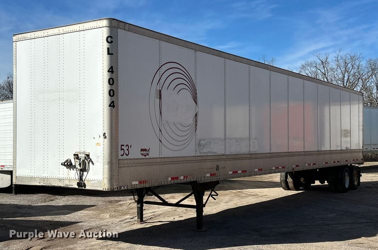 image for item ET6974 2005 Wabash dry van trailer