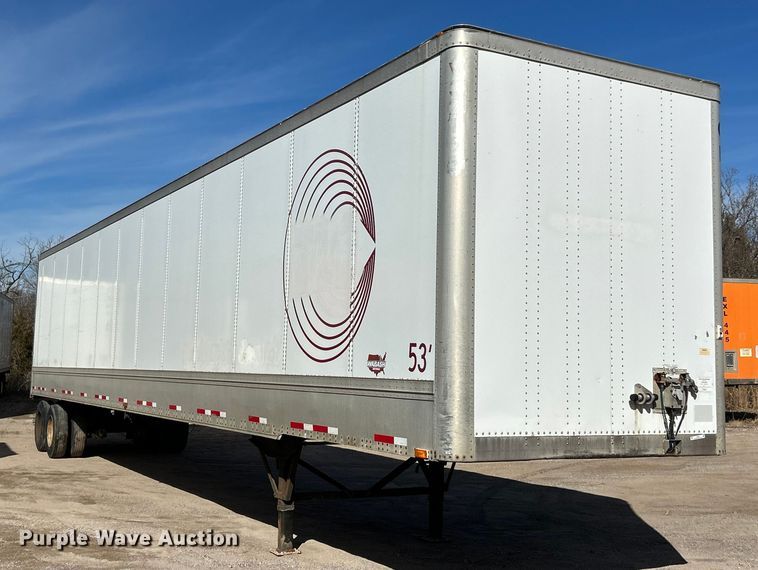 image for item ET6974 2005 Wabash dry van trailer
