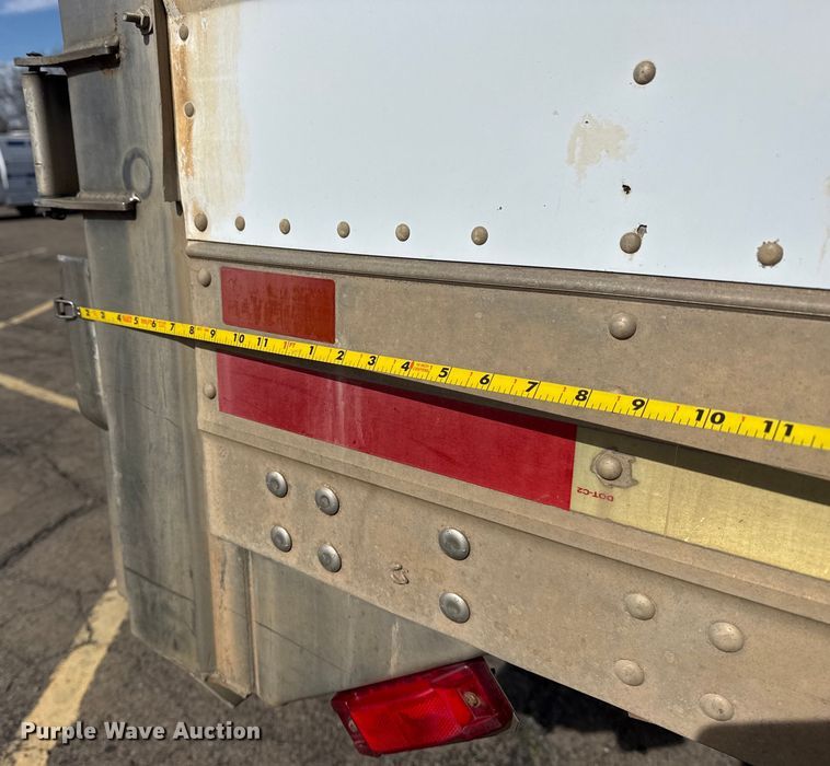 image for item EU4107 1991 Great Dane 7222TZ1 refrigerated van trailer