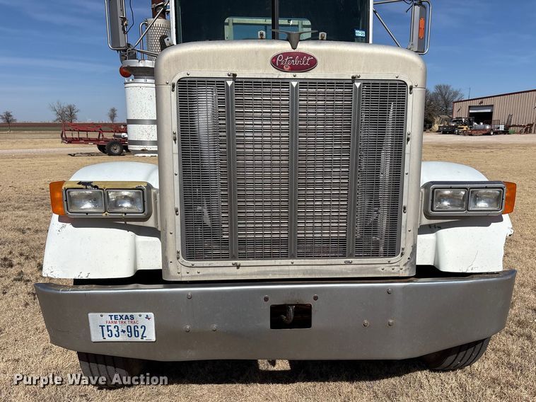 image for item EU4897 1991 Peterbilt 378 semi truck
