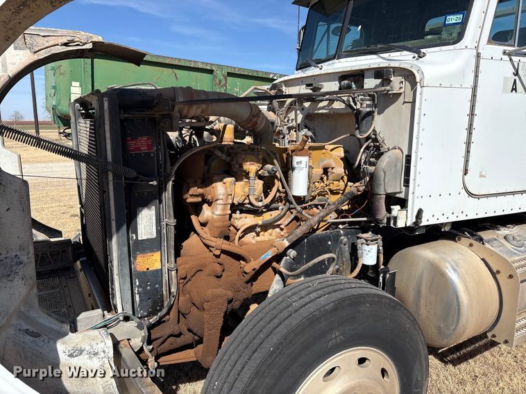 image for item EU4897 1991 Peterbilt 378 semi truck