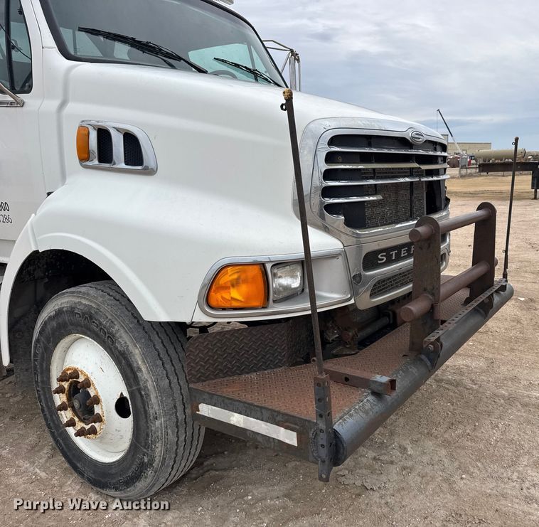 image for item FB0809 2007 Sterling L-Line flatbed truck