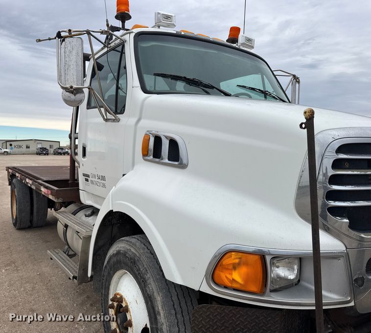 image for item FB0809 2007 Sterling L-Line flatbed truck