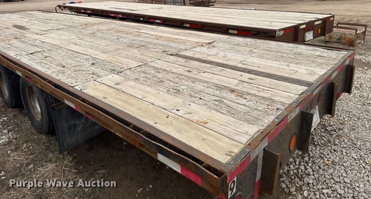 image for item FB0811 2007 Hillsboro Industries flatbed trailer