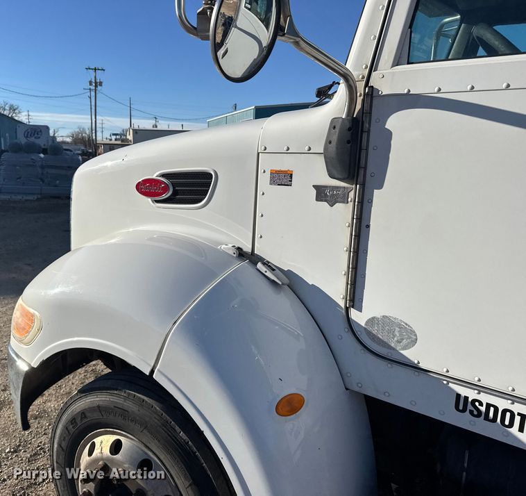 image for item FB0815 2010 Peterbilt 335 truck cab and chassis