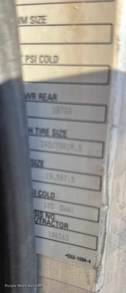 image for item FB0815 2010 Peterbilt 335 truck cab and chassis