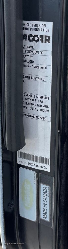 image for item FB3008 2015 Peterbilt 330 rollback truck