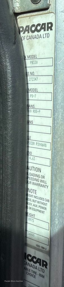 image for item FB3008 2015 Peterbilt 330 rollback truck