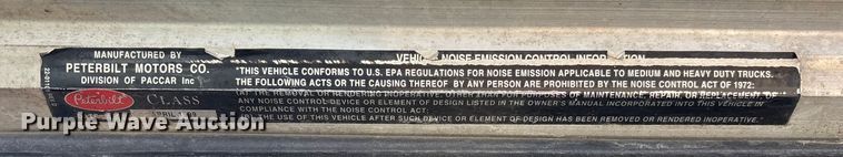 image for item FB3011 1999 Peterbilt 378 semi truck