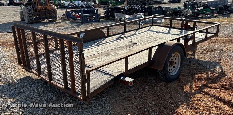 image for item FB3014 2014 Ray utility trailer
