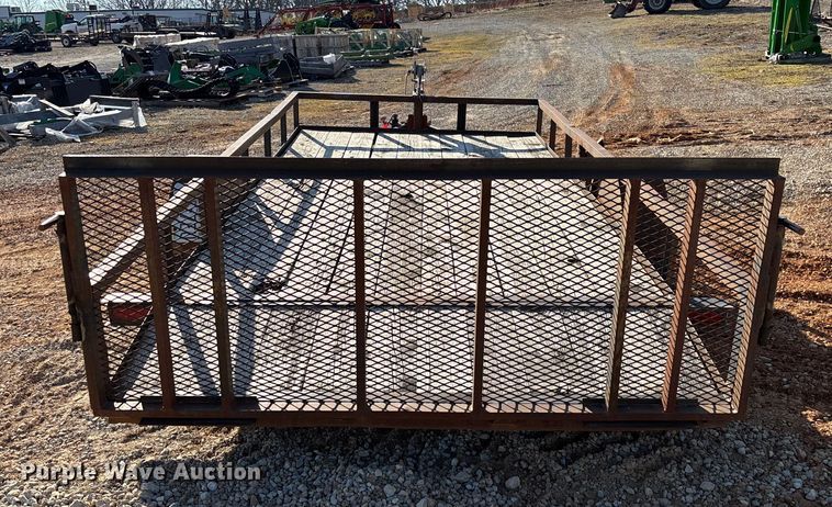 image for item FB3014 2014 Ray utility trailer