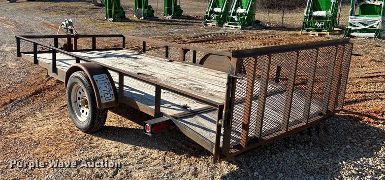 image for item FB3014 2014 Ray utility trailer