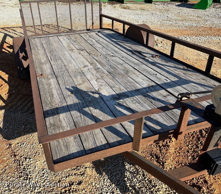 image for item FB3014 2014 Ray utility trailer