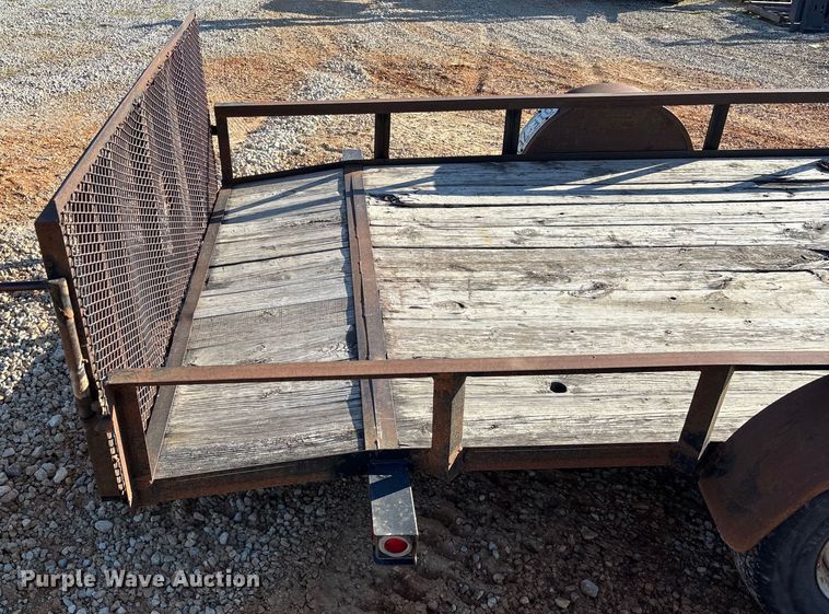 image for item FB3014 2014 Ray utility trailer