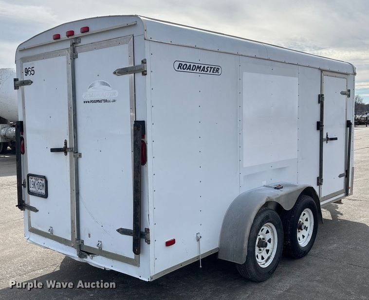image for item FB3029 2004 Doolittle enclosed cargo trailer