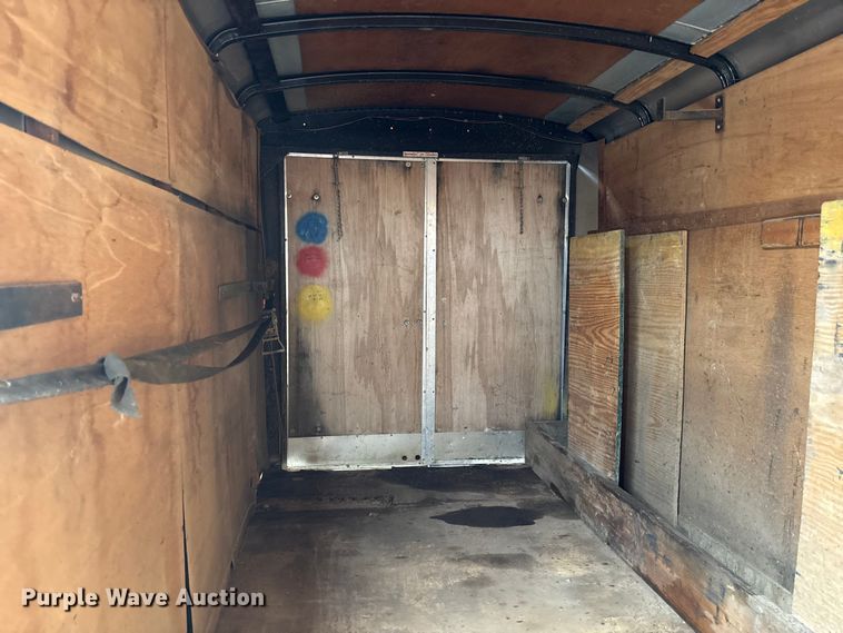 image for item FB3029 2004 Doolittle enclosed cargo trailer