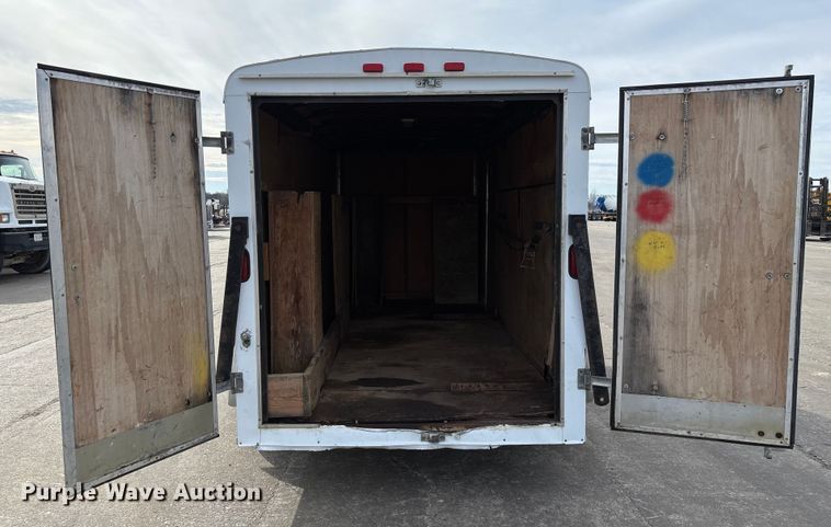 image for item FB3029 2004 Doolittle enclosed cargo trailer