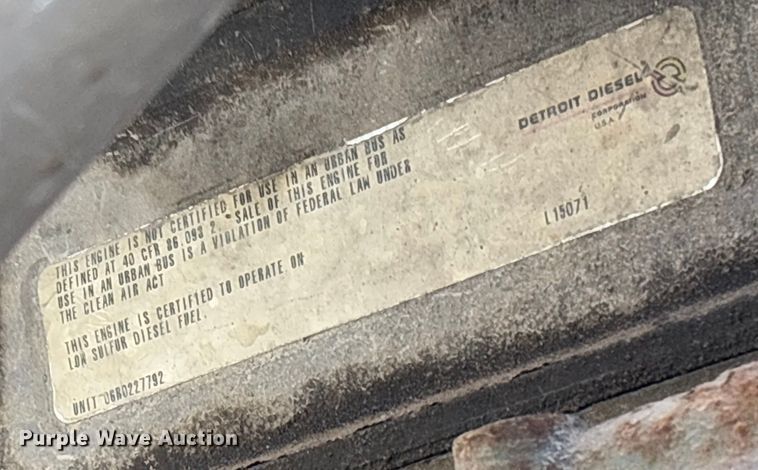 image for item FB3106 1995 Ford L9000 semi truck