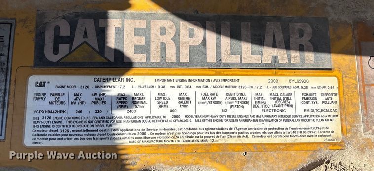 image for item FB3508 2001 Kenworth T300 truck cab and chassis